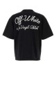 Черная хлопковая футболка OFF WHITE (OMAA120C99JER00D) OFF-WHITE