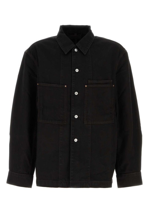 Black denim shirt LEMAIRE (OV1024LD1064) Black denim shirt LEMAIRE (OV1024LD1064)