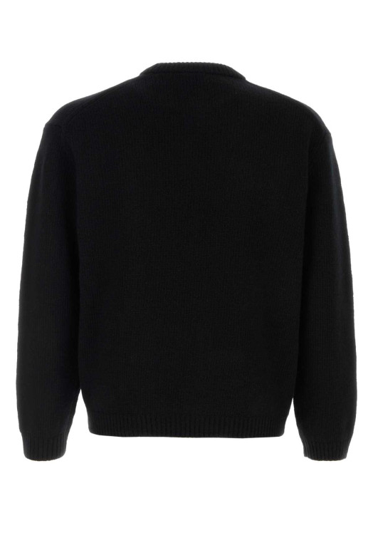 Black wool blend sweater MAISON KITSUNE (PM00806KH0002)