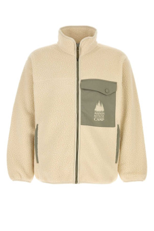 Пальто з слонової кістки MAISON KITSUNE (PM02136WM2031) Пальто з слонової кістки MAISON KITSUNE (PM02136WM2031)