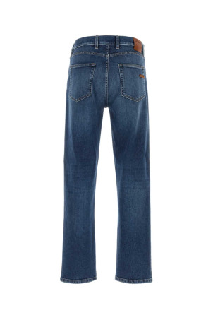 Джинсы из эластичного денима Blue ZEGNA (RUGIJ6A2508) Джинсы из эластичного денима Blue ZEGNA (RUGIJ6A2508)