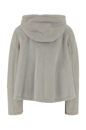 Light grey suede jacket Gray LOEWE (S359Y2SL34) Light grey suede jacket Gray LOEWE (S359Y2SL34)