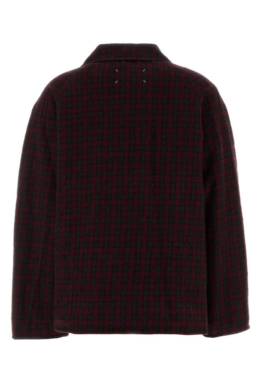 Embroidered wool reversible jacket MAISON MARGIELA (S51AM0506MTN088) Embroidered wool reversible jacket MAISON MARGIELA (S51AM0506MTN088)