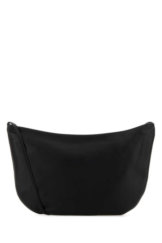 Black leather Izzy crossbody bag THE ROW (W1884L614) Black leather Izzy crossbody bag THE ROW (W1884L614)