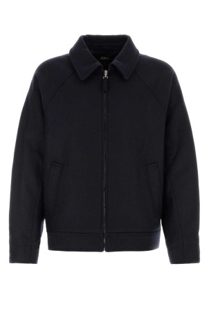 Midnight blue wool blend jacket Denim A.P.C. (WVBEBH32011) Midnight blue wool blend jacket Denim A.P.C. (WVBEBH32011)