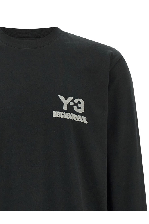 Флокированная футболка «NBHD» Черная JW7001BLACK Флокированная футболка «NBHD» Черная JW7001BLACK