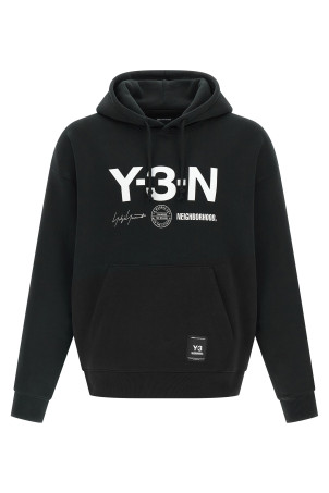 'NBHD' hoodie Black