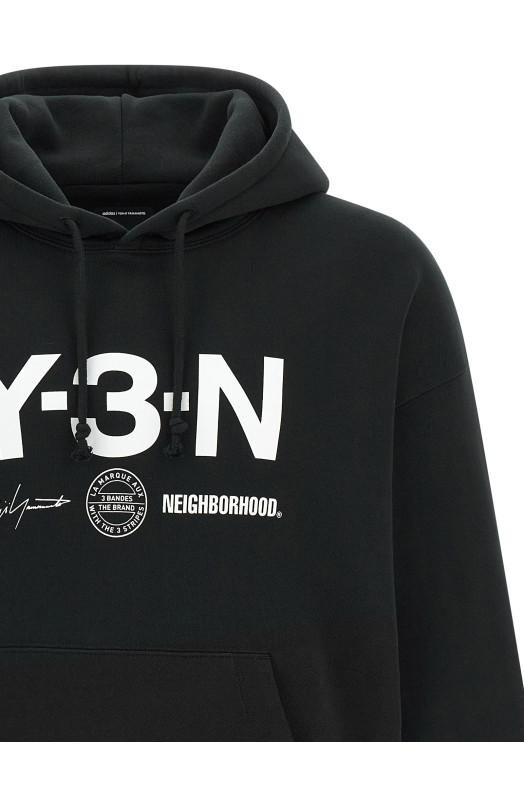 'NBHD' hoodie Black