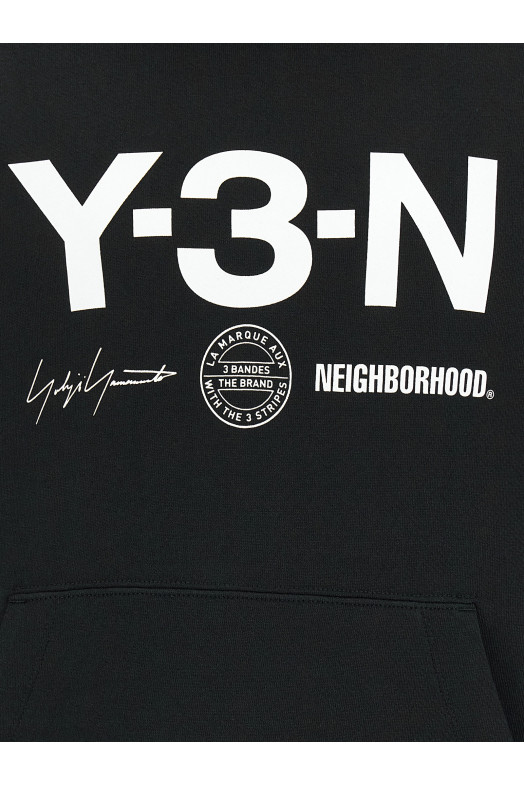 'NBHD' hoodie Black