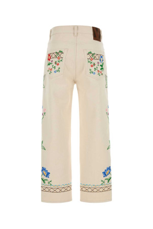 Melange ivory denim jeans VALENTINO GARAVANI (6B3DD19A912) Melange ivory denim jeans VALENTINO GARAVANI (6B3DD19A912)