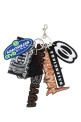 Multicolor fabric keyring Multicolor BALENCIAGA (8526272AB8R) Multicolor fabric keyring Multicolor BALENCIAGA (8526272AB8R)