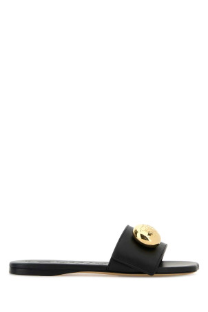 Black leather Pebble slippers Black LOEWE (L815465XB0) Black leather Pebble slippers Black LOEWE (L815465XB0)