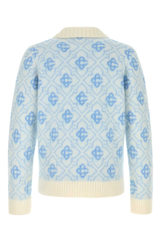 Кардиган CASABLANCA из смешанного нейлона с вышивкой (MPF25KW100501)