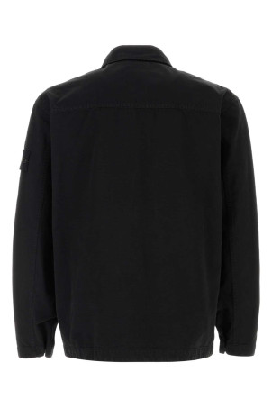 Black canvas shirt Black STONE ISLAND (120000911) Black canvas shirt Black STONE ISLAND (120000911)