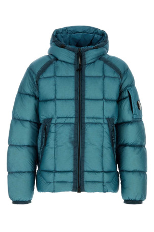 Light blue nylon down jacket C.P. COMPANY (19CMOW702A110416A) Light blue nylon down jacket C.P. COMPANY (19CMOW702A110416A)