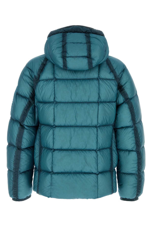Light blue nylon down jacket C.P. COMPANY (19CMOW702A110416A) Light blue nylon down jacket C.P. COMPANY (19CMOW702A110416A)