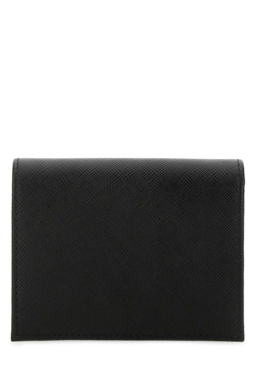 Black leather wallet Black PRADA (1MV204QWA) Black leather wallet Black PRADA (1MV204QWA)
