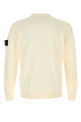 Ivory wool sweater White STONE ISLAND (5100071C4) Ivory wool sweater White STONE ISLAND (5100071C4)