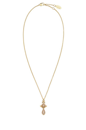 Gold metal Circe necklace VIVIENNE WESTWOOD (630203H902R966) Gold metal Circe necklace VIVIENNE WESTWOOD (630203H902R966)