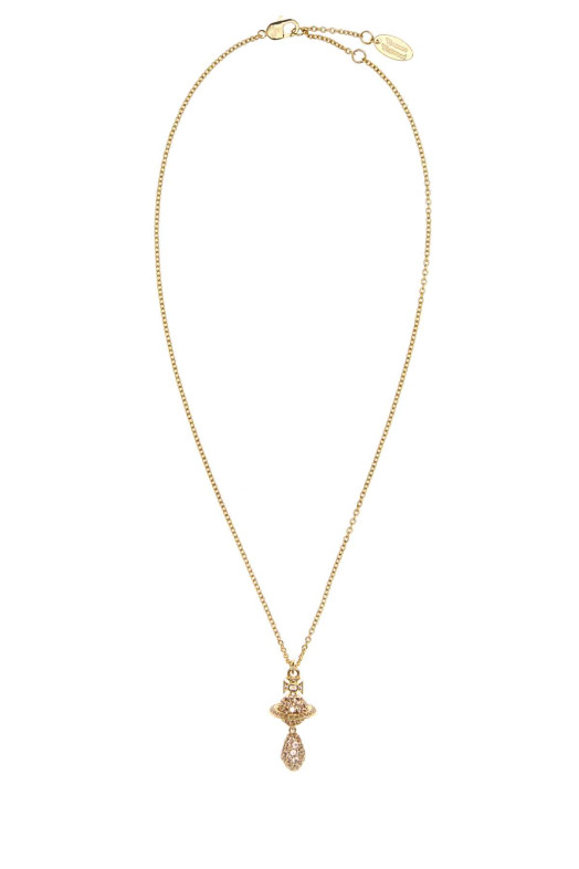 Gold metal Circe necklace VIVIENNE WESTWOOD (630203H902R966) Gold metal Circe necklace VIVIENNE WESTWOOD (630203H902R966)