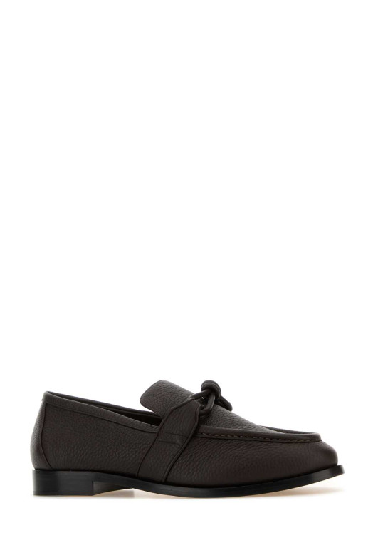 Dark brown leather Astaire loafers BOTTEGA VENETA (796445V3XP0) Dark brown leather Astaire loafers BOTTEGA VENETA (796445V3XP0)