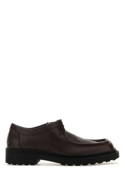 Dark brown leather Ben lace-up shoes BOTTEGA VENETA (843773V2WT0) Dark brown leather Ben lace-up shoes BOTTEGA VENETA (843773V2WT0)