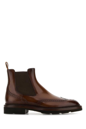 Brown leather Kalama ankle boots SANTONI (MCCO19116JL4GNTG) Brown leather Kalama ankle boots SANTONI (MCCO19116JL4GNTG)