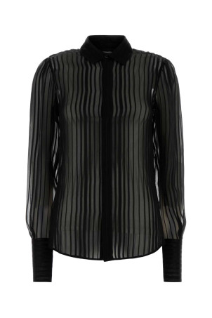 Black silk shirt DSQUARED (S72DL0771D35370) Black silk shirt DSQUARED (S72DL0771D35370)
