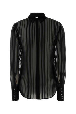 Black silk shirt DSQUARED (S72DL0771D35370) Black silk shirt DSQUARED (S72DL0771D35370)