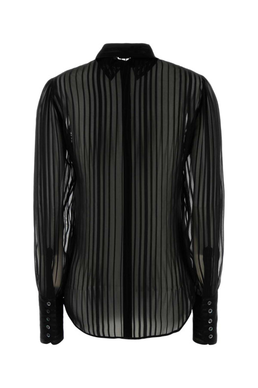 Black silk shirt DSQUARED (S72DL0771D35370) Black silk shirt DSQUARED (S72DL0771D35370)