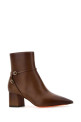Brown leather Blondie ankle boots SANTONI (WTAU71891HI2NDYL) Brown leather Blondie ankle boots SANTONI (WTAU71891HI2NDYL)