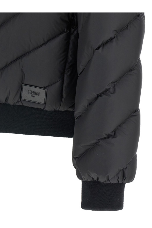 Reversible down jacket Black Reversible down jacket Black