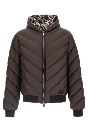 Двусторонняя пуховая куртка Бежевая FENDI FAA969AVIFF0DHP