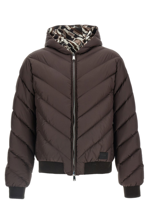 Reversible down jacket Beige Reversible down jacket Beige