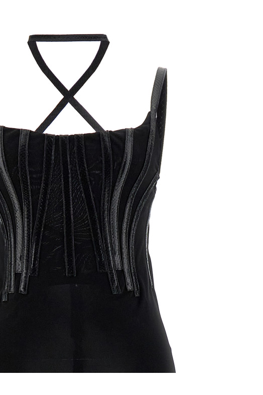 Корсет-платье Черный DSQUARED2 S72CV0670S24588900 Корсет-платье Черный DSQUARED2 S72CV0670S24588900