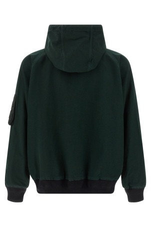 Sacai x Carhartt Wip capsule hooded bomber jacket Green