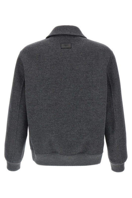Шерстяная блузка Серая FENDI FW1413AVIXF1M2T Шерстяная блузка Серая FENDI FW1413AVIXF1M2T