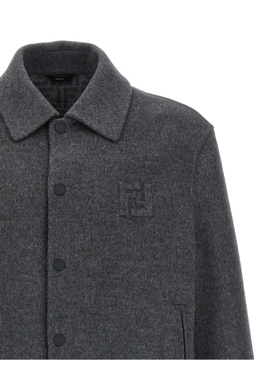 Шерстяная блузка Серая FENDI FW1413AVIXF1M2T Шерстяная блузка Серая FENDI FW1413AVIXF1M2T