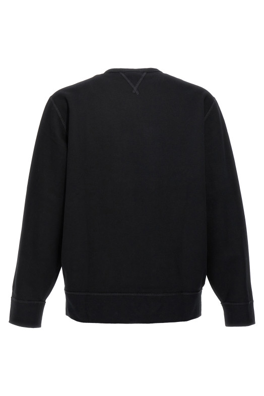 Sweatshirt with embroidered logo Black Sweatshirt with embroidered logo Black