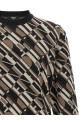 Свитер «Fendi Tape» Разноцветный FZX091AVO1F05AE Свитер «Fendi Tape» Разноцветный FZX091AVO1F05AE