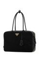 Black leather and Re-Nylon handbag Black PRADA (1BB131VODO2C8Q) Black leather and Re-Nylon handbag Black PRADA (1BB131VODO2C8Q)