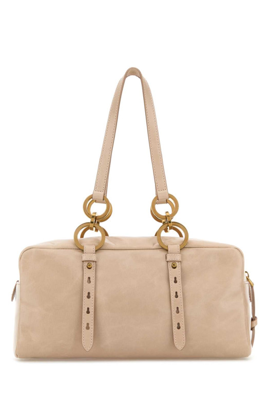 Кожаная сумка PRADA розового цвета (1BB1382CYR) Кожаная сумка PRADA розового цвета (1BB1382CYR)