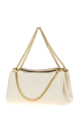 Белая кожаная сумочка Prada Tumulte из наппы Черная PRADA (1BD395VCOO2DX8) Белая кожаная сумочка Prada Tumulte из наппы Черная PRADA (1BD395VCOO2DX8)