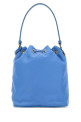Cerulean blue nylon bucket bag PRADA (1BE067VWOOR064)