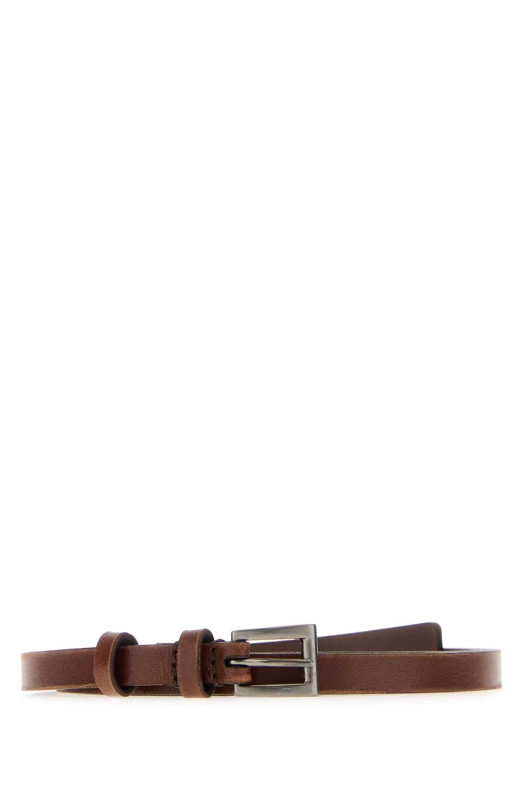 Brown leather belt PRADA (1CC695V69) Brown leather belt PRADA (1CC695V69)