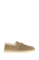 Beige suede loafers PRADA (1D222NFZB253ZKP) Beige suede loafers PRADA (1D222NFZB253ZKP)