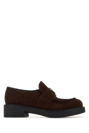 Chocolate suede loafers PRADA (1D246MFG050MG0) Chocolate suede loafers PRADA (1D246MFG050MG0)