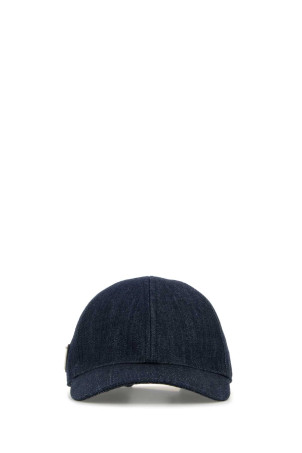 Denim baseball cap Blue PRADA (1HC274AJ6) Denim baseball cap Blue PRADA (1HC274AJ6)