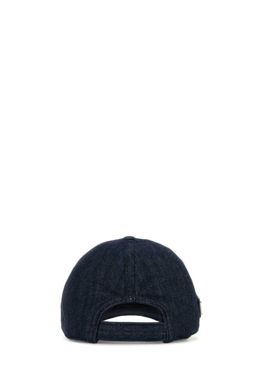 Denim baseball cap Blue PRADA (1HC274AJ6) Denim baseball cap Blue PRADA (1HC274AJ6)