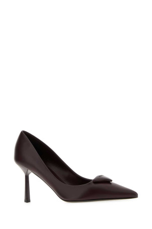 Aubergine leather pumps PRADA (1I928MF075055) Aubergine leather pumps PRADA (1I928MF075055)